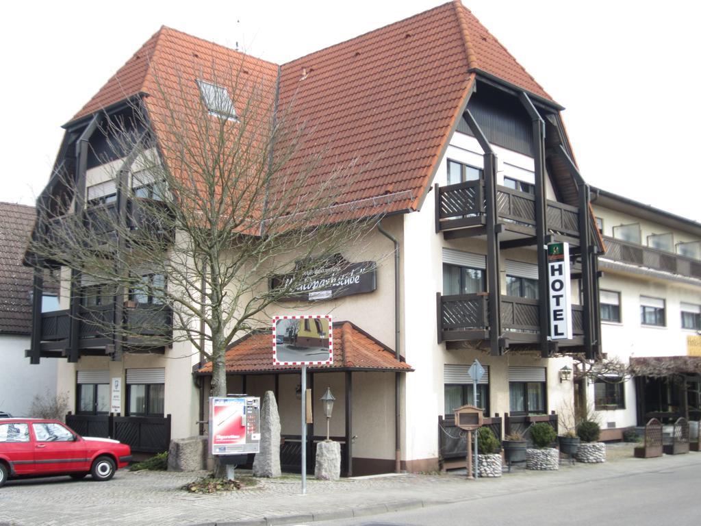 Hotel Waldparkstube Bad Schonborn Exterior photo